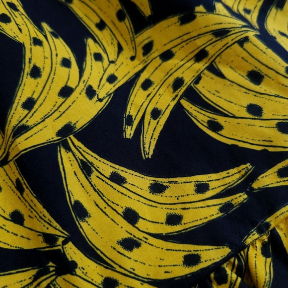 Farm Rio x Anthropologie Banana One-Shoulder Ruffle Tiered Midi Dress - Picture 7 of 11